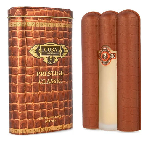Perfume Para Caballero Cuba Prestige Classic Edt 90ml