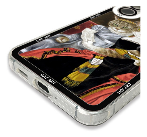 Funda De Teléfono Famous Paintings And Cat Art Para Samsung Galaxy S25 Ultra S24 Plus S22 S23 Fe S21 A55 A54 5g A15
