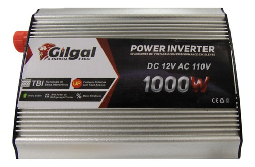 Inversor 1000w 12v Para 110v Motores Leves E Resistivo