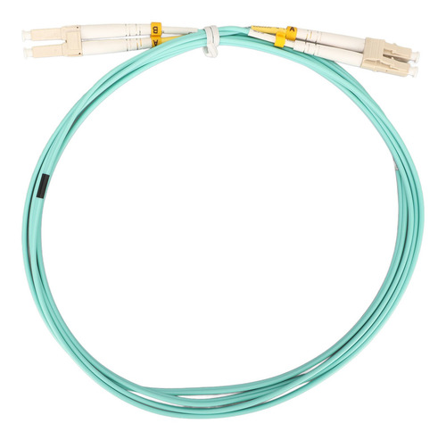 Imagen 3 de 10 de Cable De Conexión Óptica Fiber Jumper De 2 M Lc A Lc Om3 Cor
