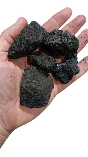 Piedras Volcánicas Para Asar En Parrillas De Gas X 1kg