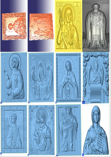 Archivos Stl Relieve 3d Cnc Router Religiosos 165 Modelos