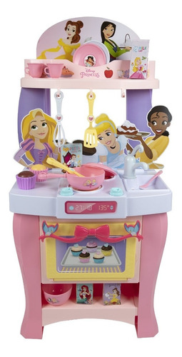 Cocina De Juguete Disney Princesas, Incluye 20 Accesorios.