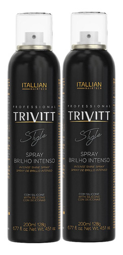 Trivitt Spray De Brilho Intenso Style (2 Unidades)