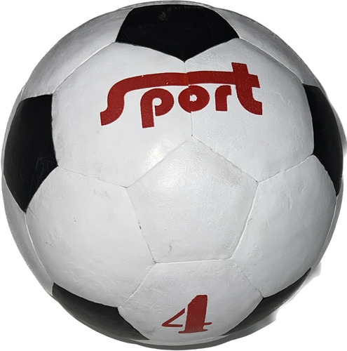 Pelota Papi Futbol Sport N°4 Cuero Natural Futsal 1/2 Pique