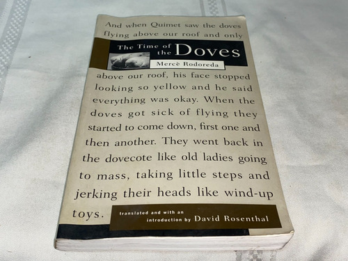 The Time Of The Doves- Rodoreda- Graywolf (Usado)