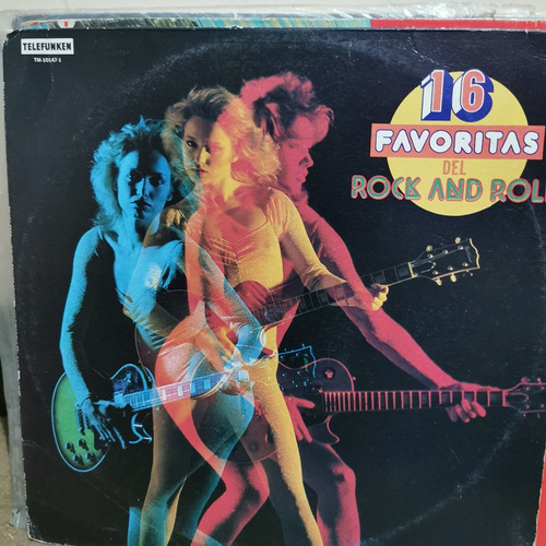 Disco Lp Favoritas Del Rock & Roll- Colección Aniversario