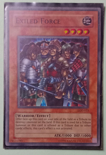 Yugioh Exiled Force Super Rara Lod-023