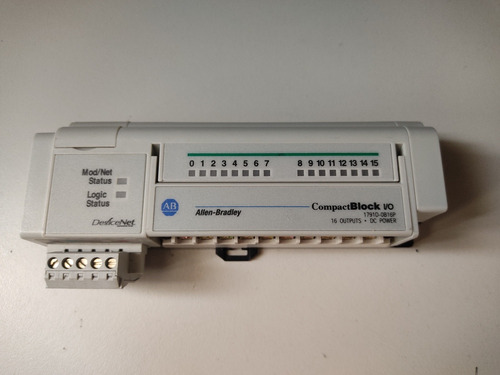 Tarjeta 16 Sal. 24 Vcd Device Net 1791d-ob16p Allen Bradley 