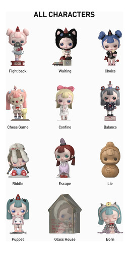 Figura Tiny Tiny The Prologue Pop Mart Col.sorpresa Premium