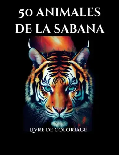 La Sabana En Colores Libro Para Colorear Sobre Los Animales | Meses sin ...