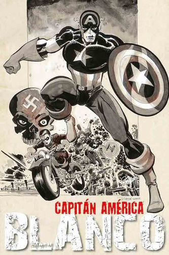 100% Marvel Capitan America Blanco - Jeph Loeb - Tim Sale