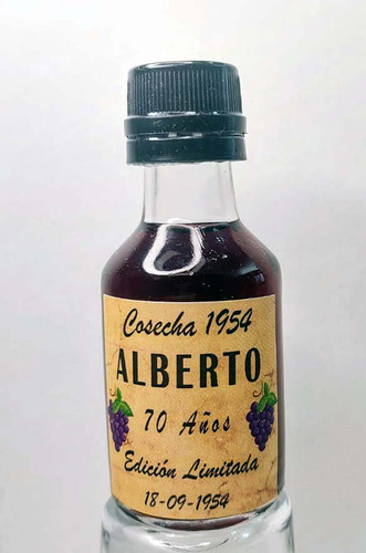 Souvenir Botellitas Personalizadas X45 Promo!