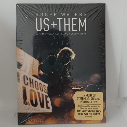 Roger Waters Us + Them Dvd Nuevo Us Musicovinyl