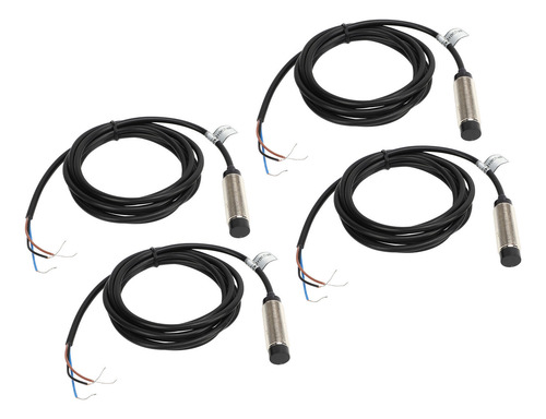 Sensor De Proximidad De 3 Hilos, 4 Juegos, Npn, Nc, Contacto