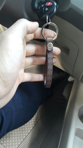 Imagen 5 de 5 de Llavero Caballero De Cuero Accesorios Masculino Keychain