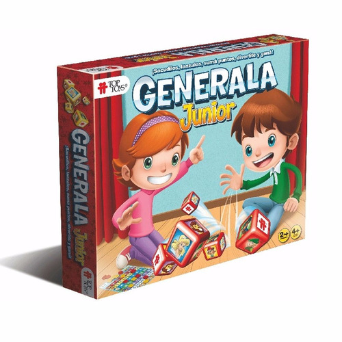 Generala Junior Toptoys Suma Puntos Y Gana Desde 4 Años