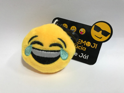 Imagem 1 de 6 de Chaveiro Emoji De Pelúcia
