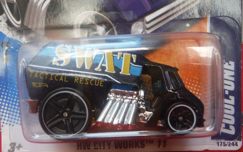 Cool-one City Works Swat Linterna Verde Hot Wheels