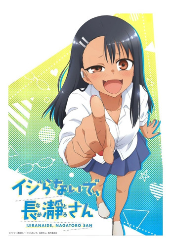 Poster Anime Dont Toy With Me Miss Nagatoro 50x70cm