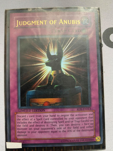 Judgment Of Anubis Ultra Yugioh