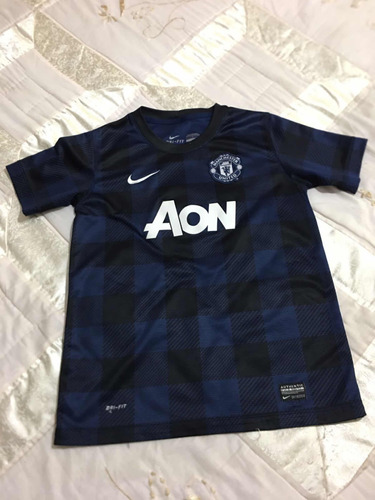 Nike Manchester United Playera Para Niño 8-10 Años Azul