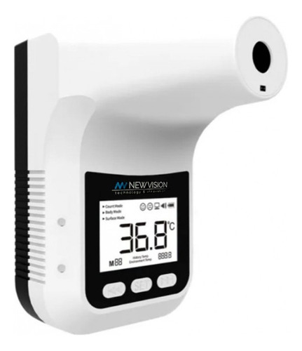Termometro Digital Infrarrojo Laser De Pared Automatico Usb