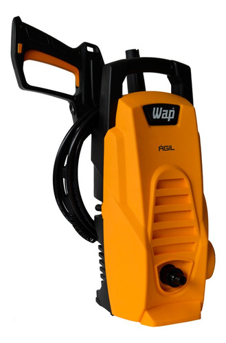 Imagem 2 de 4 de Lavadora de alta pressão Wap Ágil 1800 amarela e preta com 1300psi de pressão máxima 220V