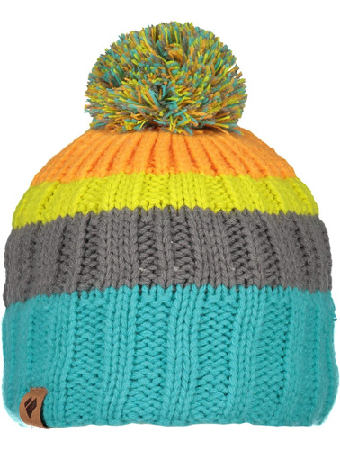 Obermeyer Kids Powell Pom Beanie (niños Pequeños) Off Tropic