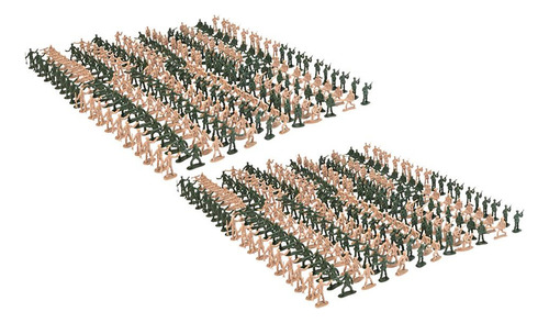 L 2x 360 Pçs 1/72 Plástico 2,8 Cm De Areia Modelo