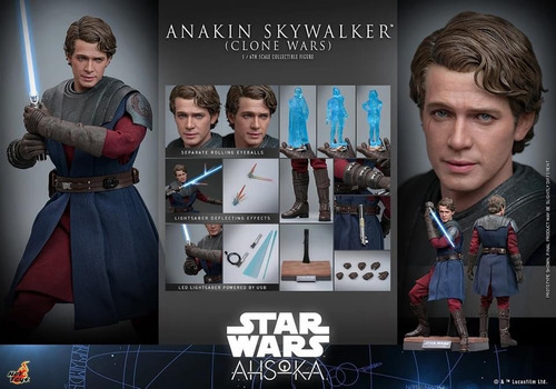 Hot Toys Anakin Skywalker (clone Wars) Preventa Nuevo