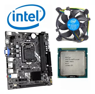 Combo Board Socket 1155 H61 Core I3 Y Disipador Intel Nuevo