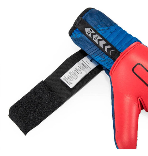 Imagen 4 de 5 de Guante De Portero Rinat Arch Guard Cf Alpha Niño Rojo Azul