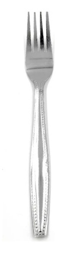Tenedor De Mesa Modelo Puntos 12 Pzas Acero Inoxidable