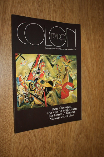 Revista Teatro Colón Nº 9 - Don Giovanni / Mozart  - 1993