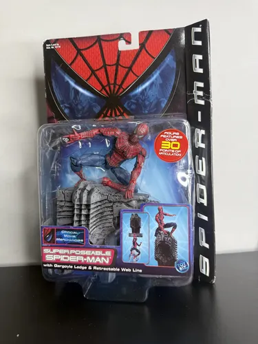 SPIDER-MAN Super Poseable フィギュア TOY BIZ Marvel Super Poseable Spider Man Gargula Toy Biz 2002