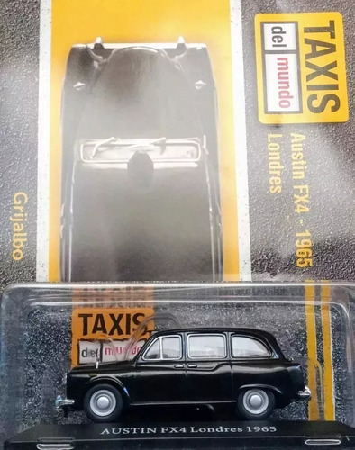 Colección Taxis Del Mundo Ixo N° 3 Austin Fx4 London 1965