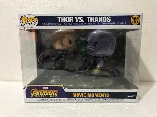 Figura de acción  Thor & Thanos Movie Moment: Thor vs. Thanos 35799 de Funko Pop!