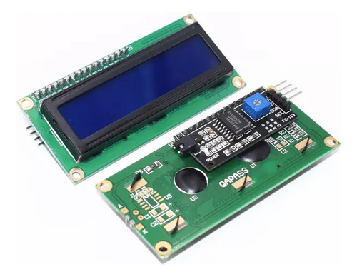 Display Lcd 1602 16x2 Interface I2c Hd44780 Arduino 