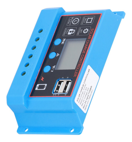Controlador De Panel Regulador Inteligente De Carga Solar Lc