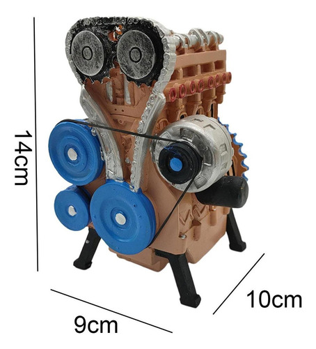 Mini Motor De Carro Modelo Faça Você Mesmo Para Home