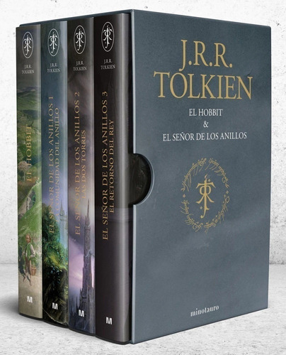 Libro Estuche Tolkien (el Hobbit + El Señor De Los Anill