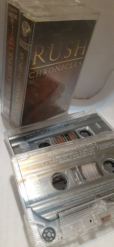 Rush Chronicles Cassette Doble 3bcds