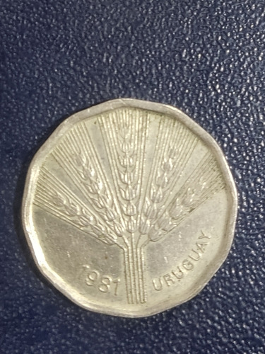 Moneda De 2n$, Dos Nuevos Pesos Uruguay, De 1981