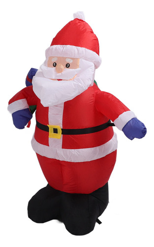 Bolsa De Regalo Inflable Para Decoración De Papá Noel De 3.9