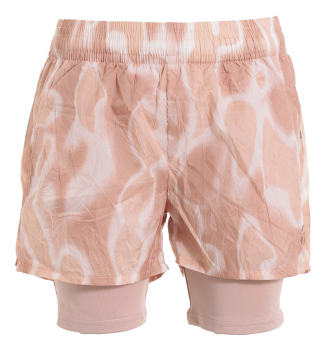 Short Topper Running Crinkled 2 In 1 Mujer Rv Rs