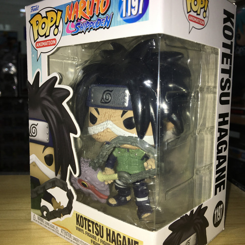 Funko Pop Animation Naruto Shippuden Kotetsu Con Arma