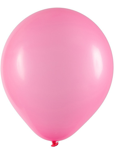 Balão Bexiga Redondo 7 Rosa Pink - 50 Unid - Art Latex