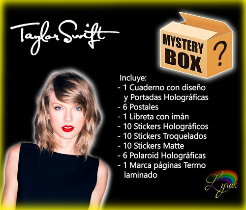 Caja Misteriosa Taylor Swift Mystery Box Envío Gratis