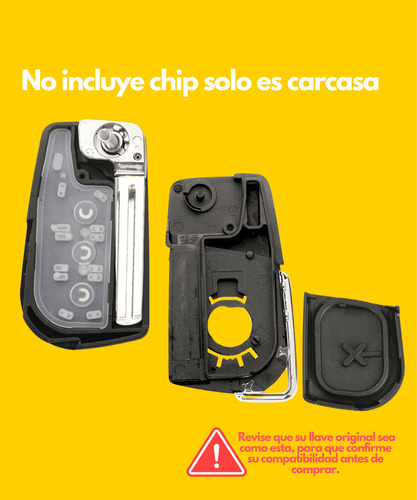 Carcasa Llave Control Toyota Hilux 2016 2017 2018 2 Bo Ms94a